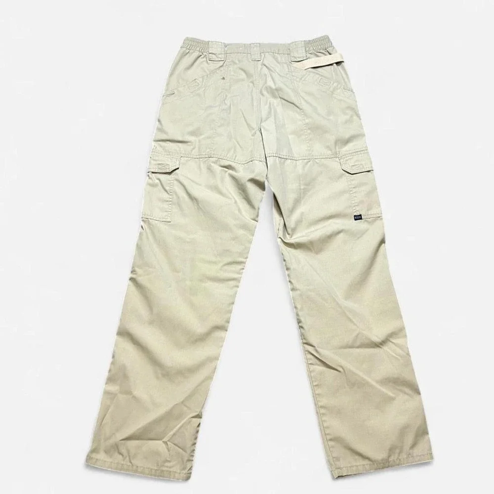 5.11 Tactical Series Mens Tan Ripstop Cargo Pants Khaki Workwear 32x32